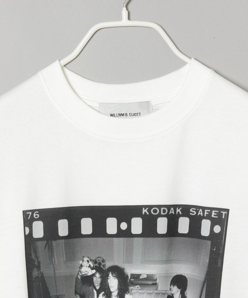 niko and...(ニコアンド)の「【WILLIAM B.ELIOTT】MUSEフォトロングTシャツ(Tシャツ/カットソー・レディース・オフホワイト/チャコール・LARGE/MEDIUM)」の5枚目の写真