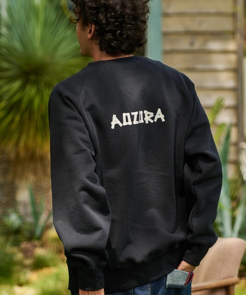 【セール】AOZORA/アオゾラ 裏毛トレーナー（セロテープ）（スウェット）｜AOZORA（アオゾラ）