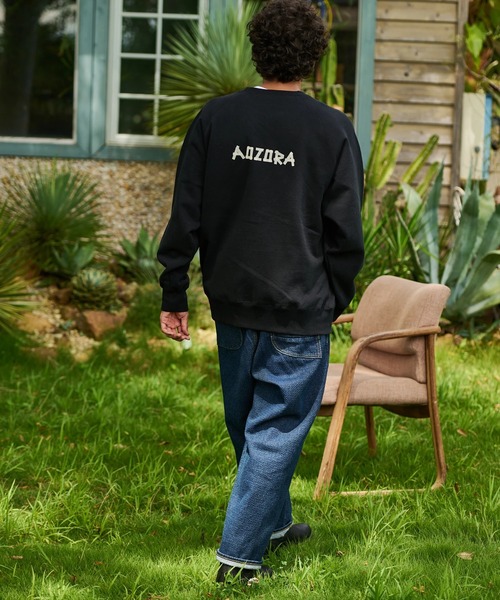 【セール】AOZORA/アオゾラ 裏毛トレーナー（セロテープ）（スウェット）｜AOZORA（アオゾラ）