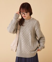 CIAOPANIC TYPY | USAウール アランニットPO(ニット/セーター)