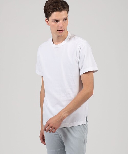 JAMES PERSE(ジェームスパース)の「ヘビーラックスジャージー クルーネックTシャツ MLOJ3603(Tシャツ/カットソー・メンズ・ブラック/ホワイト・1/2/0/3)」の9枚目の写真