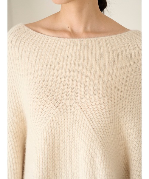 SNIDEL（スナイデル）の「ラクーンミニニットワンピース（ワンピース・レディース・アイボリー/グリーン/ピンク/グレー・FREE）」の15枚目の写真