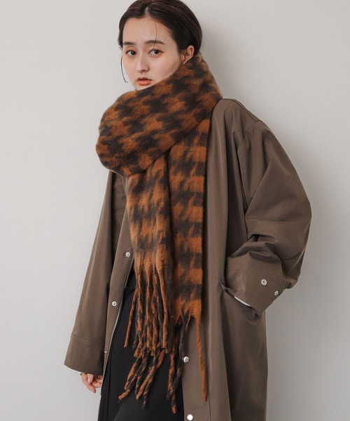 【オールシーズン】NILE PERCH 帽子・マフラー 3点セット くまさん付きマフラーと帽子一体型 クマ ぬいぐるみ お帽子 ギフトに