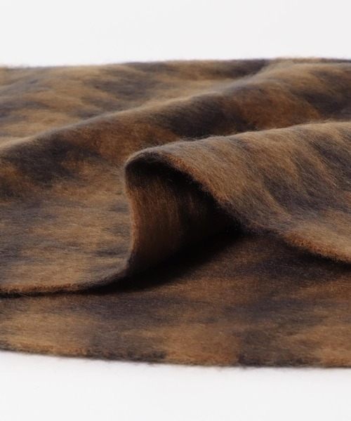 SENSE OF PLACE by URBAN RESEARCH（センスオブプレイスバイアーバンリサーチ）の「チドリガラストール（マフラー・レディース・ブラウン/ピンク・ONE）」の13枚目の写真