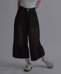 tinkerend | 【ユニセックス】Vintage Buggy Denim Shorts / ヴィンテージバギーデニムショーツ ハーフパンツ(デニムパンツ)