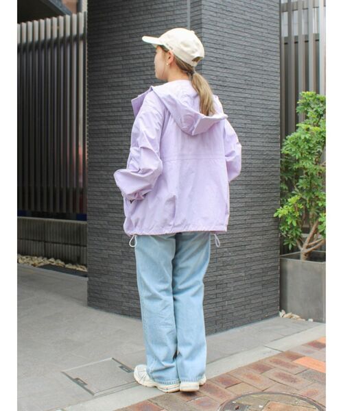 Ungrid（アングリッド）の「タックデザインナイロンブルゾン（ブルゾン・レディース・ブラック/パープル/ベージュ・FREE）」の17枚目の写真