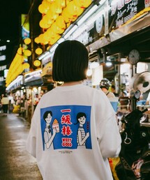 FREAK'S STORE（フリークスストア）の「Joanie/ジョエニー Foodie Couple SWEAT/バックプリント クルーネック スウェット（スウェット）」