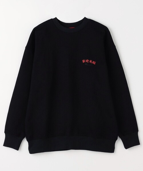 FREAK'S STORE(フリークスストア)の「Joanie/ジョエニー Foodie Couple SWEAT/バックプリント クルーネック スウェット(スウェット・メンズ・グレー/ブラック/ホワイト・MEDIUM/LARGE/X-LARGE)」の4枚目の写真