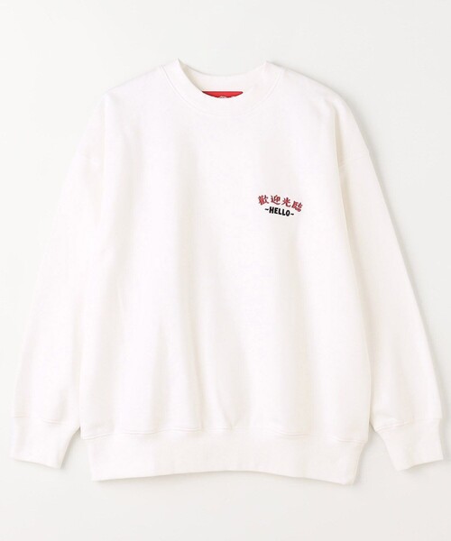 FREAK'S STORE(フリークスストア)の「Joanie/ジョエニー Foodie Couple SWEAT/バックプリント クルーネック スウェット(スウェット・メンズ・グレー/ブラック/ホワイト・MEDIUM/LARGE/X-LARGE)」の11枚目の写真