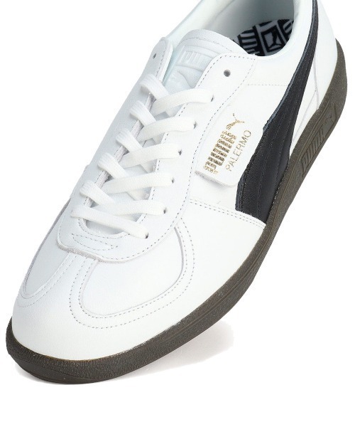 PUMA(プーマ)の「PUMA PALERMO LTH MIJ(プーマ パレルモ LTH MIJ)(スニーカー・メンズ・ホワイト系/ブラック系・26.5cm/29cm/28.5cm/28cm/26cm/27.5cm/27cm)」の4枚目の写真