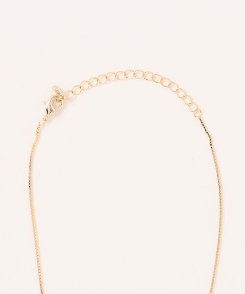 flower（フラワー）の「ミルキーハートネックレス（ネックレス・レディース・ゴールド・FREE）」の10枚目の写真