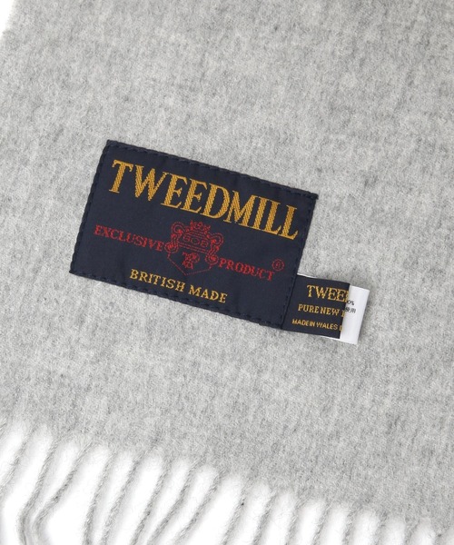 TWEED MILL（ツイードミル）の「【TWEEDMILL】Kneerugストール（ストール/ショール・レディース・オレンジ/ベージュ/ライトグレー/ブラウン/グレー・FREE）」の14枚目の写真