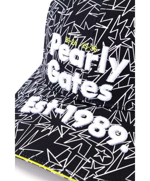 PEARLY GATES】レイン キャップ ＜ロゴ/千鳥柄＞ (UNISEX