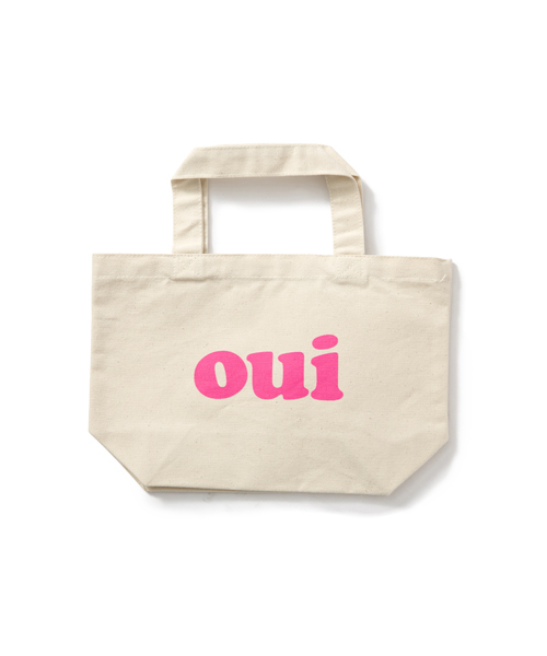 MILKFED.（ミルクフェド）の「MINI TOTE BAG STENCIL（トートバック/ロゴ）（トートバッグ・レディース・ホワイト/ブラック/ネイビー/ピンク・ONE SIZE）」の5枚目の写真