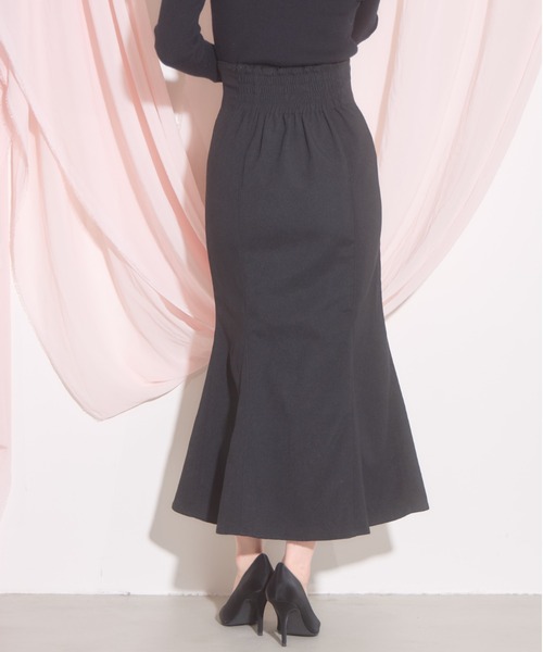tocco closet(トッコ クローゼット)の「【ZOZO限定】フロントジップマーメイドスカート(スカート・レディース・ブラック/ブラウン/ピンク・M)」の10枚目の写真