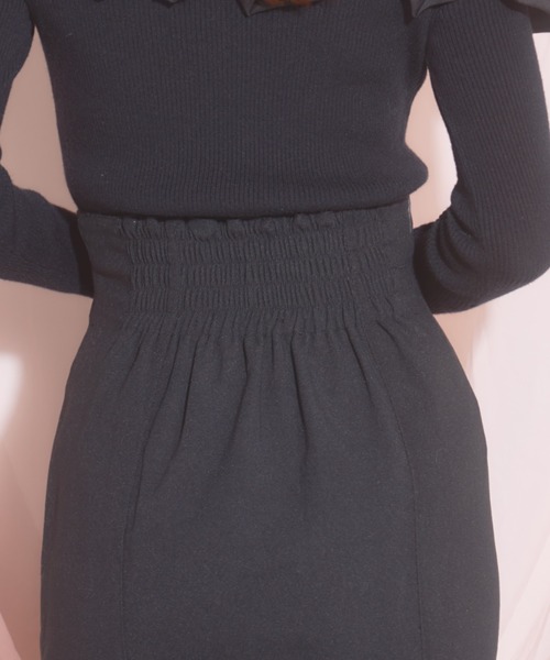 tocco closet(トッコ クローゼット)の「【ZOZO限定】フロントジップマーメイドスカート(スカート・レディース・ブラック/ブラウン/ピンク・M)」の13枚目の写真