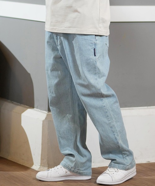 DC（ディーシー）の「DC/ディーシー ワイドパンツ デニム DPT251073（その他パンツ・メンズ・ブラック系その他/ライトインディゴブルー/インディゴブルー・M/XL/L）」の3枚目の写真