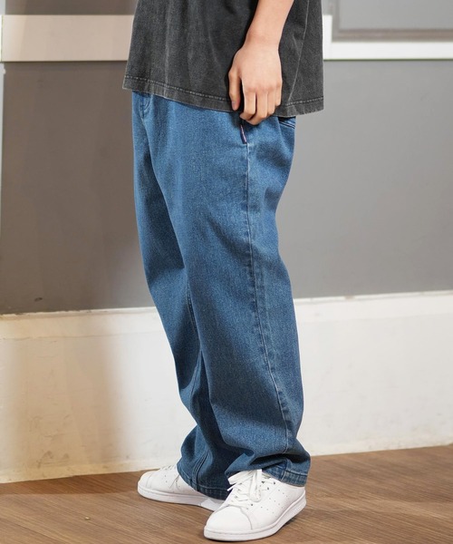 DC（ディーシー）の「DC/ディーシー ワイドパンツ デニム DPT251073（その他パンツ・メンズ・ブラック系その他/ライトインディゴブルー/インディゴブルー・M/XL/L）」の12枚目の写真
