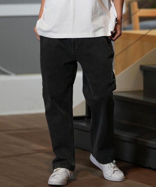 DC（ディーシー）の「DC/ディーシー ワイドパンツ デニム DPT251073（その他パンツ・メンズ・ブラック系その他/ライトインディゴブルー/インディゴブルー・M/XL/L）」の4枚目の写真