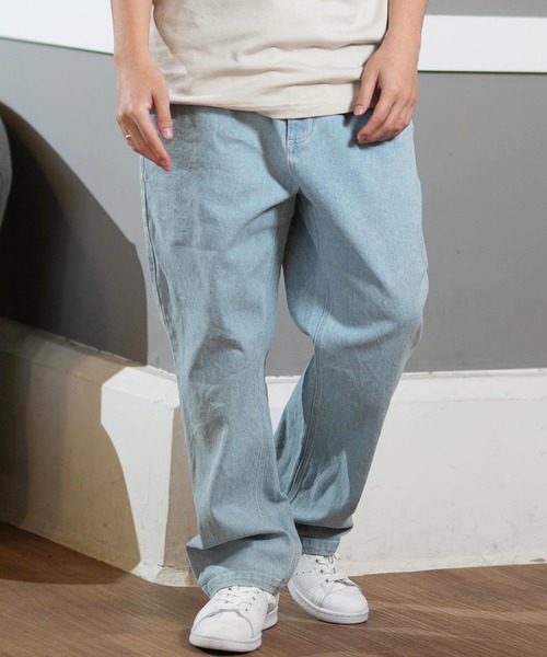 DC（ディーシー）の「DC/ディーシー ワイドパンツ デニム DPT251073（その他パンツ・メンズ・ブラック系その他/ライトインディゴブルー/インディゴブルー・M/XL/L）」の18枚目の写真