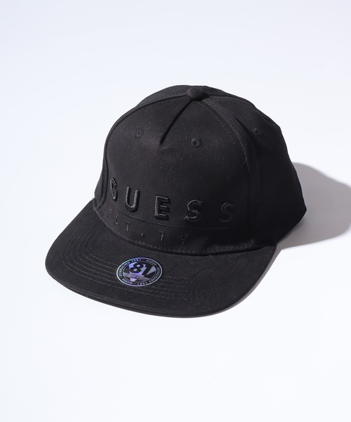 Guess(ゲス)の「GUESS BASEBALL CAP キャップ(キャップ・レディース・ブラック・ONE SIZE)」の1枚目の写真