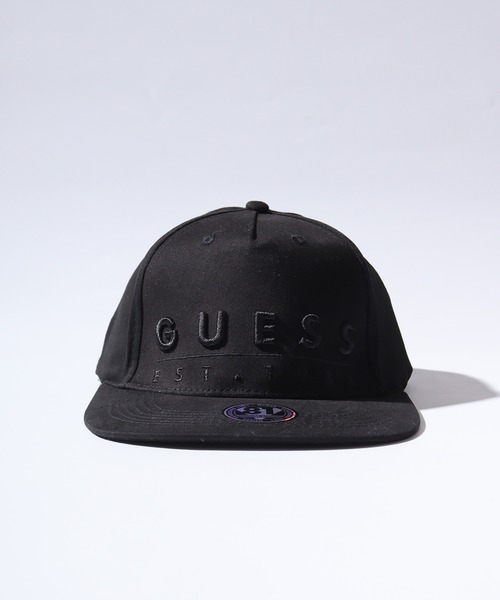 Guess(ゲス)の「GUESS BASEBALL CAP キャップ(キャップ・レディース・ブラック・ONE SIZE)」の2枚目の写真
