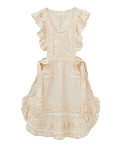 レース使いフリルタブリエ（その他トップス）｜PINK HOUSE（ピンクハウス） 57,200円