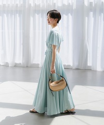 【美品♡クリーニング済】Demi-Luxe BEAMS　ワンピース　グリーン　M 64261618353_C_2.jpg