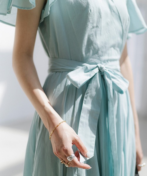 MARIHA / 夏の月影 ソリッド ワンピース［手洗い可］ MARIHA ワンピース 「別注」MARIHA / 夏の月影 ソリッド