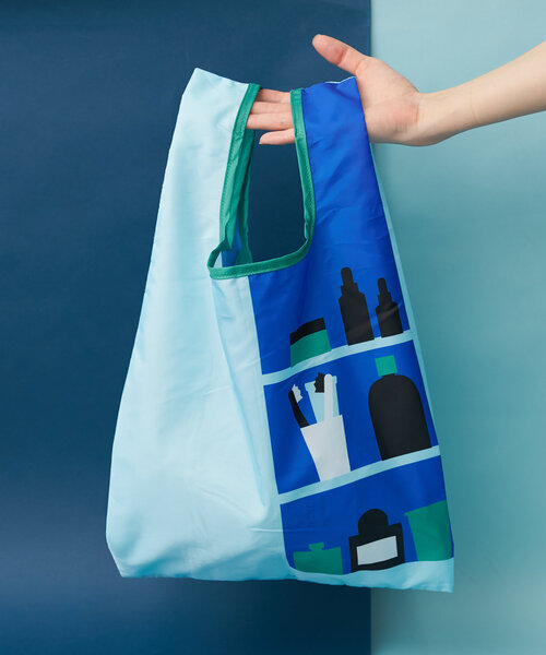 どこでもいっしょ　ハッピーバースデーエコバッグ(ブルー) 欲しかった商品が対象かも！: ｜Bleu Bleuet（ブルーブルーエ）