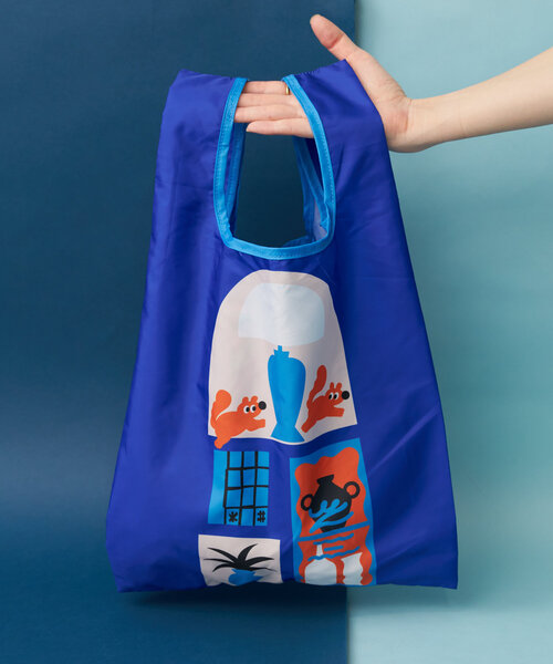 BIRTHDAY BAR(バースデイバー)の「umao×BIRTHDAY BAR マスコットポーチ付きエコバッグ(エコバッグ/サブバッグ・レディース・ブラック/ホワイト・0)」の7枚目の写真