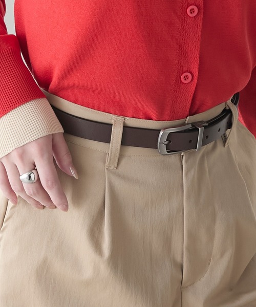 BONLECILL（ボンルシール）の「2wayリバーシブルベルト（ベルト・レディース・ブラック系/ブラック系1/ブラック系2・FREE）」の8枚目の写真