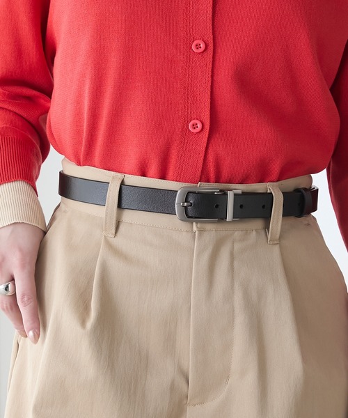 BONLECILL（ボンルシール）の「2wayリバーシブルベルト（ベルト・レディース・ブラック系/ブラック系1/ブラック系2・FREE）」の15枚目の写真