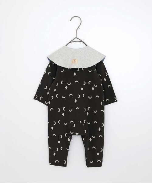 p.premier（ピードットプルミエ）の「スタイセット総柄前あきカバーオール（ロンパース・キッズ・サックスブルー/チャコール/オフホワイト/グリーン/レッド/アイボリー・60/70/80）」の15枚目の写真