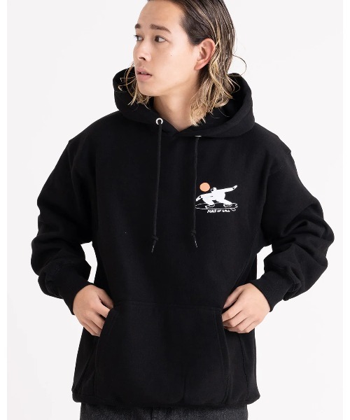 定価13万✨未使用 フォクシー ケーブルパーカー ロゴ 23年完売品 ブラック セール】HOODIE/PORT OF CALLサーフィンバックプリントプリントフード