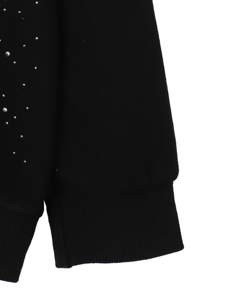 Figments(フィグメンツ)の「ビジュースウェット(スウェット・レディース・ブラック・FREE)」の6枚目の写真