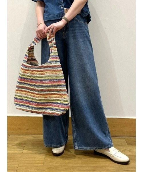 GAP（ギャップ）の「ミッドライズ ウルトラソフト バギーデニム（デニムパンツ・レディース・ブルー・24/27/25/26/23/30/29/28）」の11枚目の写真