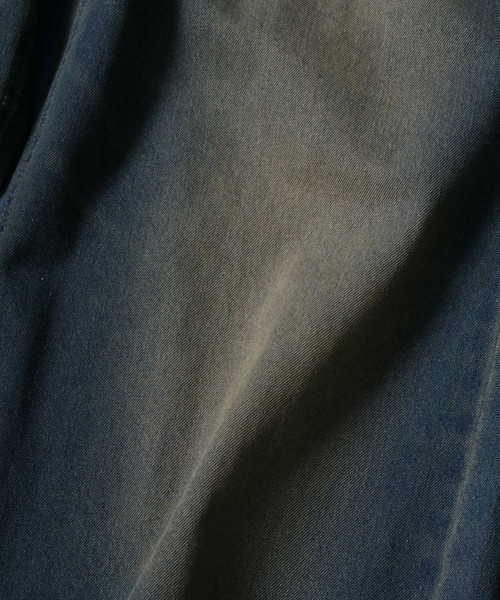 ANPAS(アンパス)の「10.5oz Vintage Design Wide Tapered Denim Pants with Walletchain/チェーン付き ヴィンテージ ワイドテーパード デニムパンツ オーバーダイ(デニムパンツ・メンズ・ネイビー/ブラック・M/L/XL)」の14枚目の写真