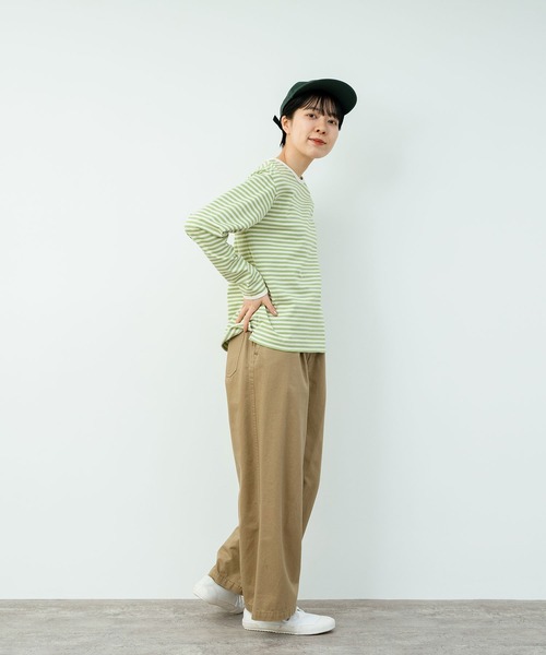 チノ後ろゴム タックパンツ（チノパンツ）｜PAR ICI（パーリッシィ）の