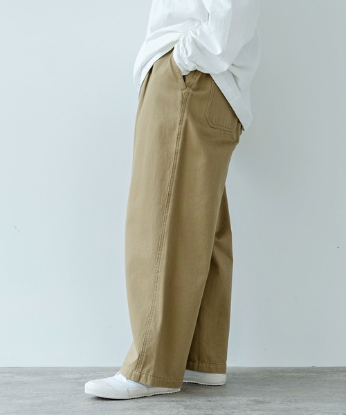 新品！未使用！パーリッシィ　チノパン PAR ICI（パーリッシィ）の「チノ後ろゴム タックパンツ