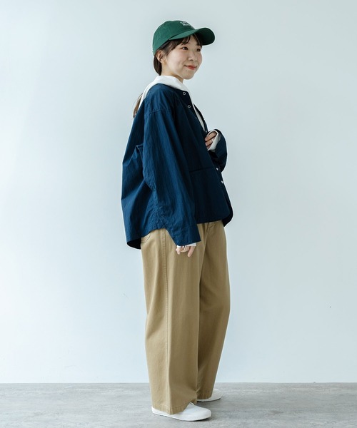 PAR ICI（パーリッシィ）の「チノ後ろゴム タックパンツ