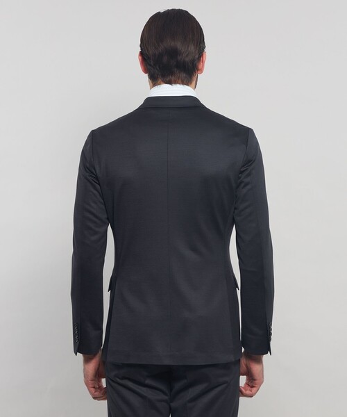 MACKINTOSH LONDON(マッキントッシュ ロンドン)の「【FLEX JERSEY】ハイゲージジャカードセットアップジャケット(テーラードジャケット・メンズ・ネイビー・38/36/40)」の5枚目の写真