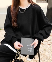 by LEGNA（バイレグナ）の「重ね着風トレーナー（スウェット）」