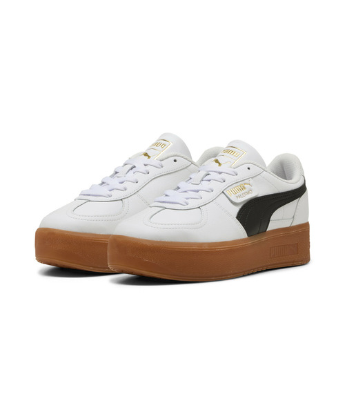 PUMA(プーマ)の「PUMA プーマ ウィメンズ パレルモ エレベータ レザー スニーカー(スニーカー・レディース・ブラック系その他/ホワイト/ホワイト系その他・24.5cm/24.0cm/23.5cm/26.0cm/25.5cm/25.0cm/23.0cm/22.5cm/22.0cm)」の14枚目の写真