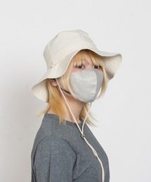 マウンテンハット」に該当する帽子（ベージュ系）ファッション通販