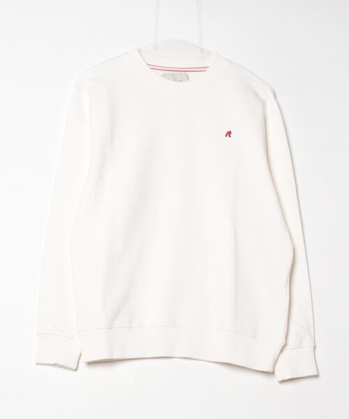 REPLAY（リプレイ）の「Rロゴ スウェットシャツ（スウェット・メンズ・ホワイト/ブラック・MEDIUM/LARGE/X-LARGE/SMALL）」の2枚目の写真
