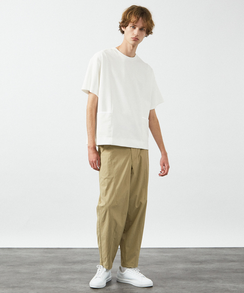 ABAHOUSE(アバハウス)の「【セットアップ対応】TUCK&DARTS ワイドテーパードパンツ(その他パンツ・メンズ・ブラック/ベージュ・46/48)」の16枚目の写真