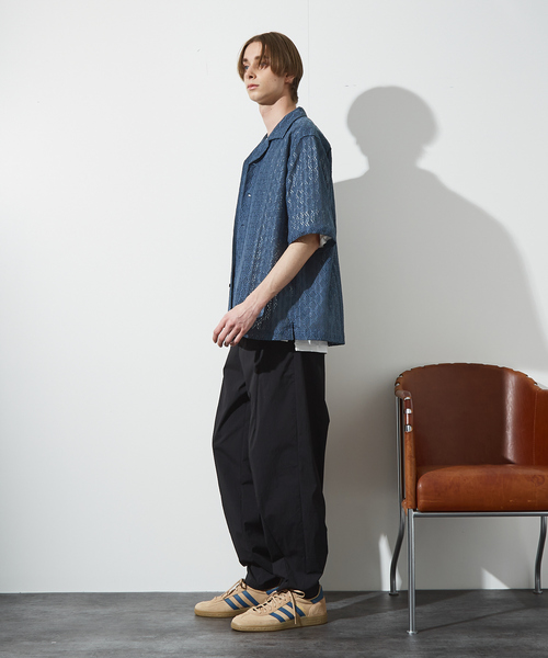 ABAHOUSE(アバハウス)の「【セットアップ対応】TUCK&DARTS ワイドテーパードパンツ(その他パンツ・メンズ・ブラック/ベージュ・46/48)」の20枚目の写真