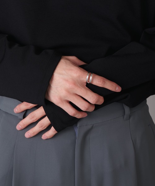 Lui's（ルイス）の「Ah ring/05 (リング)（リング・レディース・シルバー・FREE）」の6枚目の写真