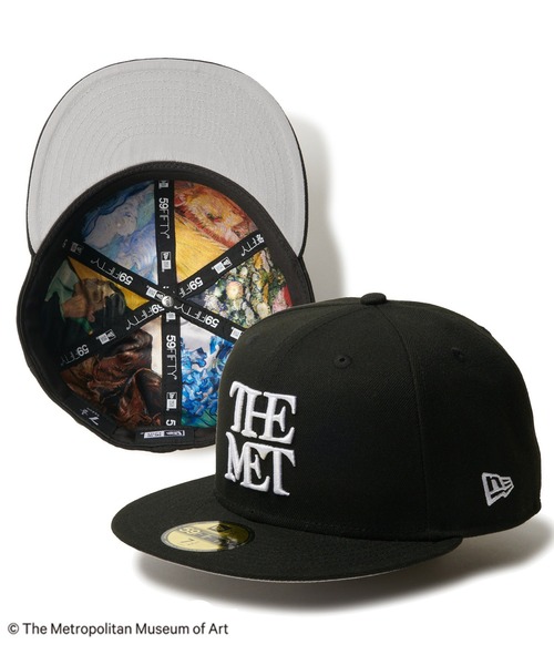 NEW ERA/ニューエラ キャップ 59FIFTY The Met ライニングアート